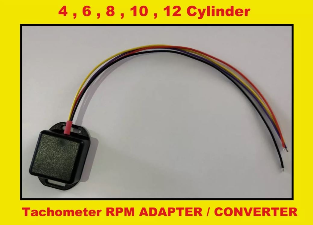 Uiversal Rev Tachometer RPM CONVERTER / ADAPTER 4 , 6 , 8 , 10 , 12 ...